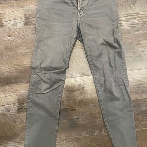 American Eagle Gray slim straight Jeans